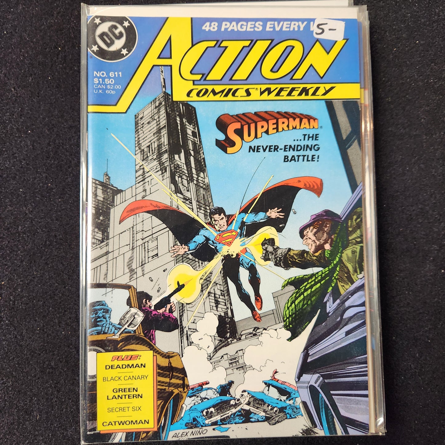 Action Comics #611 - Featuring Catwoman (DC 1988)