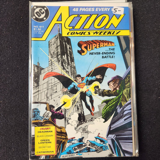 Action Comics #611 - Featuring Catwoman (DC 1988)