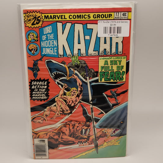 #17 Ka-Zar (1974 2nd Series)