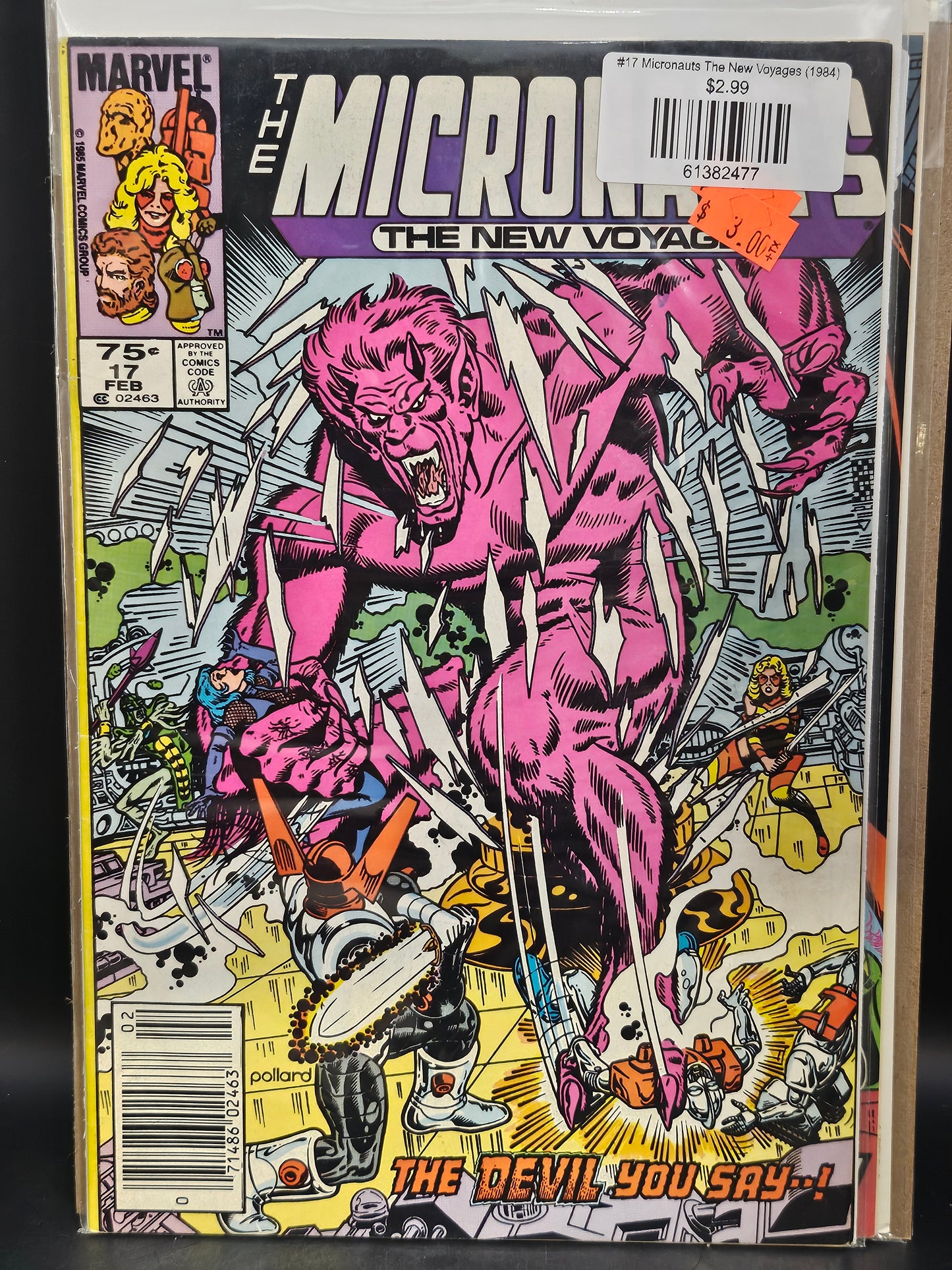 #17 Micronauts The New Voyages (1984)