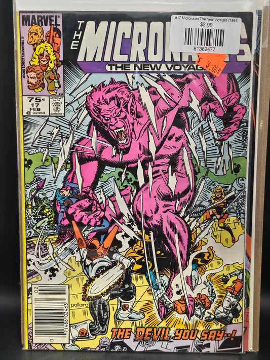 #17 Micronauts The New Voyages (1984)