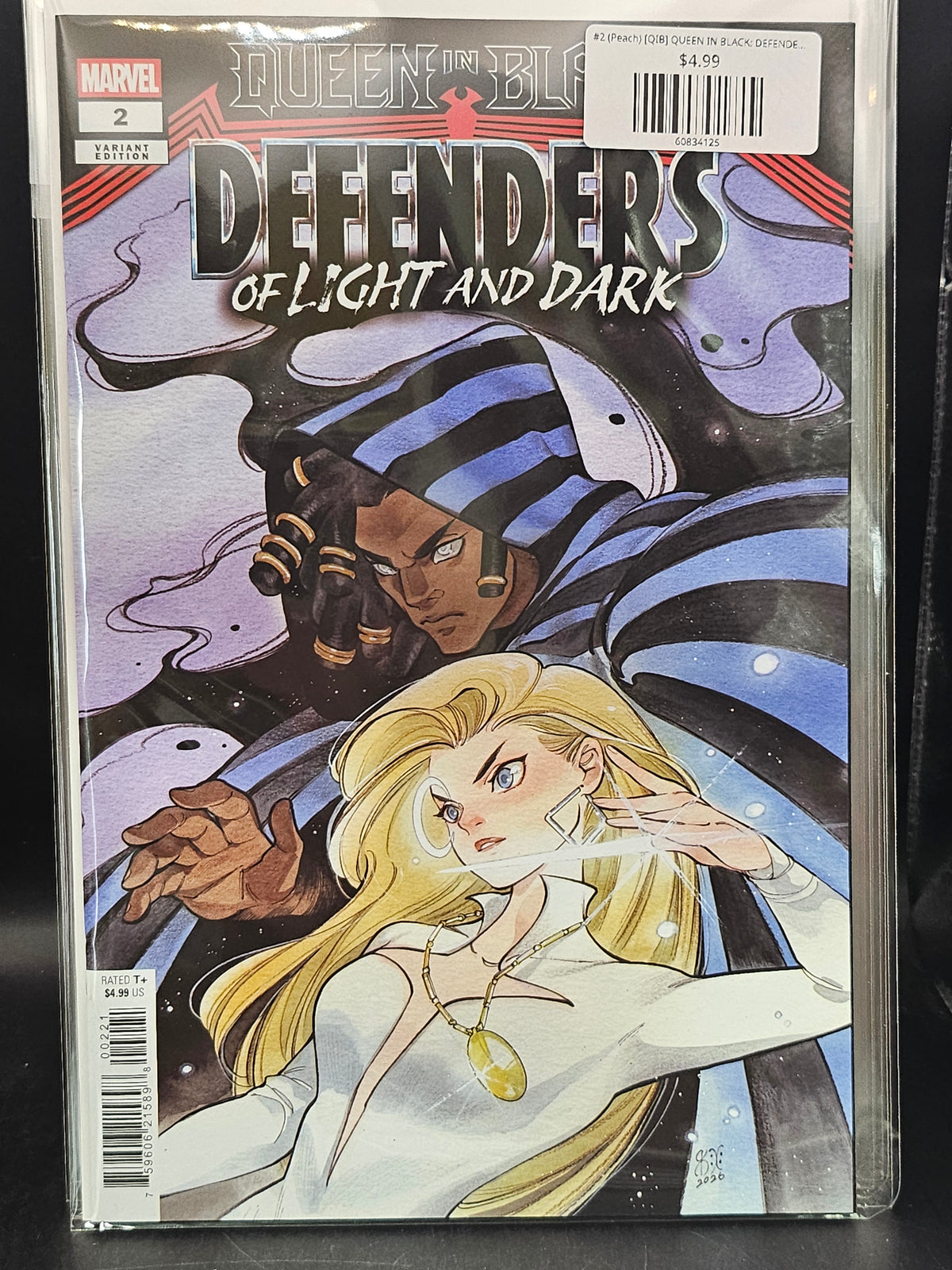 #2 (Peach) [QIB] QUEEN IN BLACK: DEFENDERS OF LIGHT AND DARK (PEACH MOMOKO VARIANT)