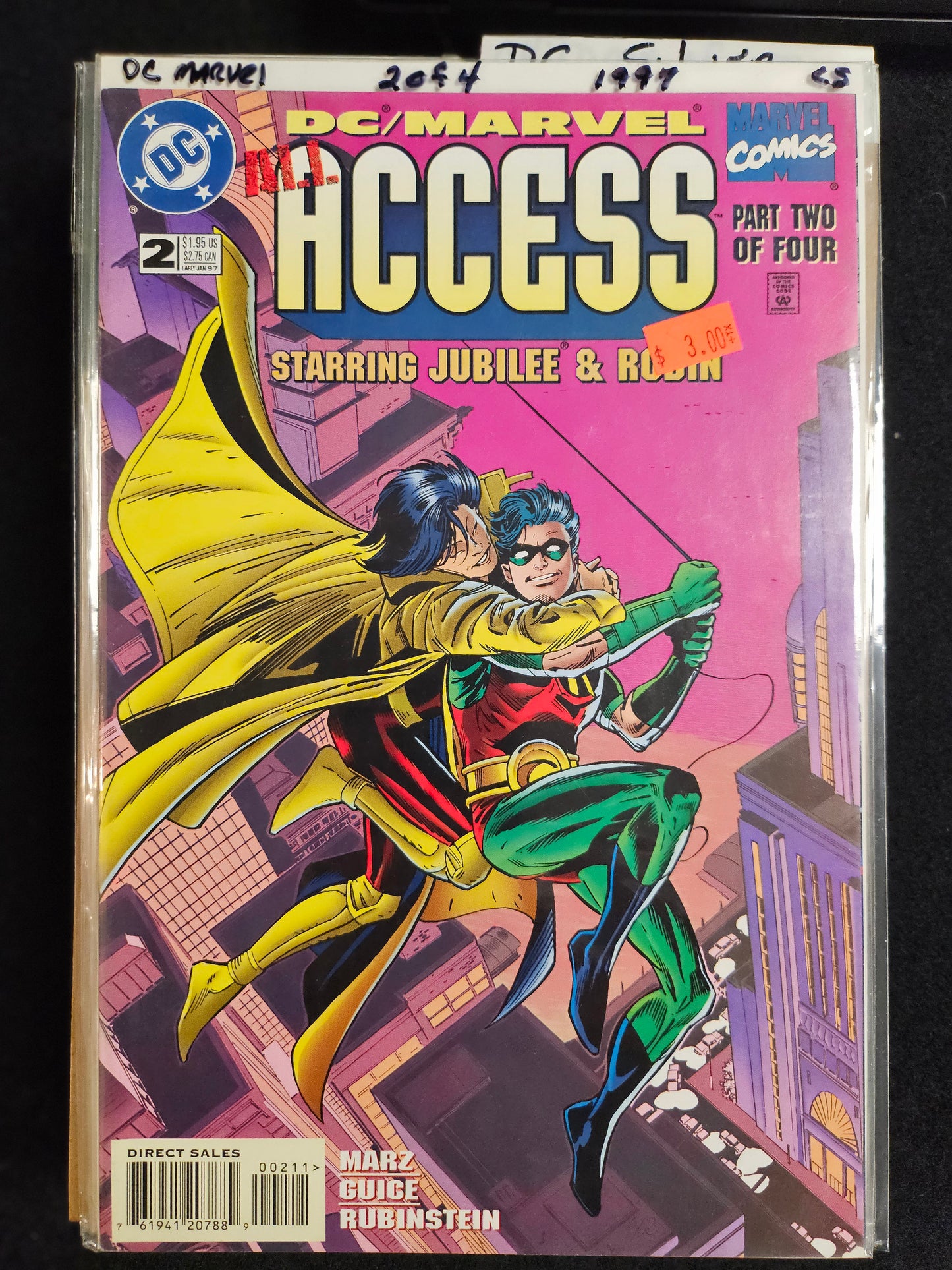100.101 - DC Marvel All Access - (LS) #2 of 4 -1996