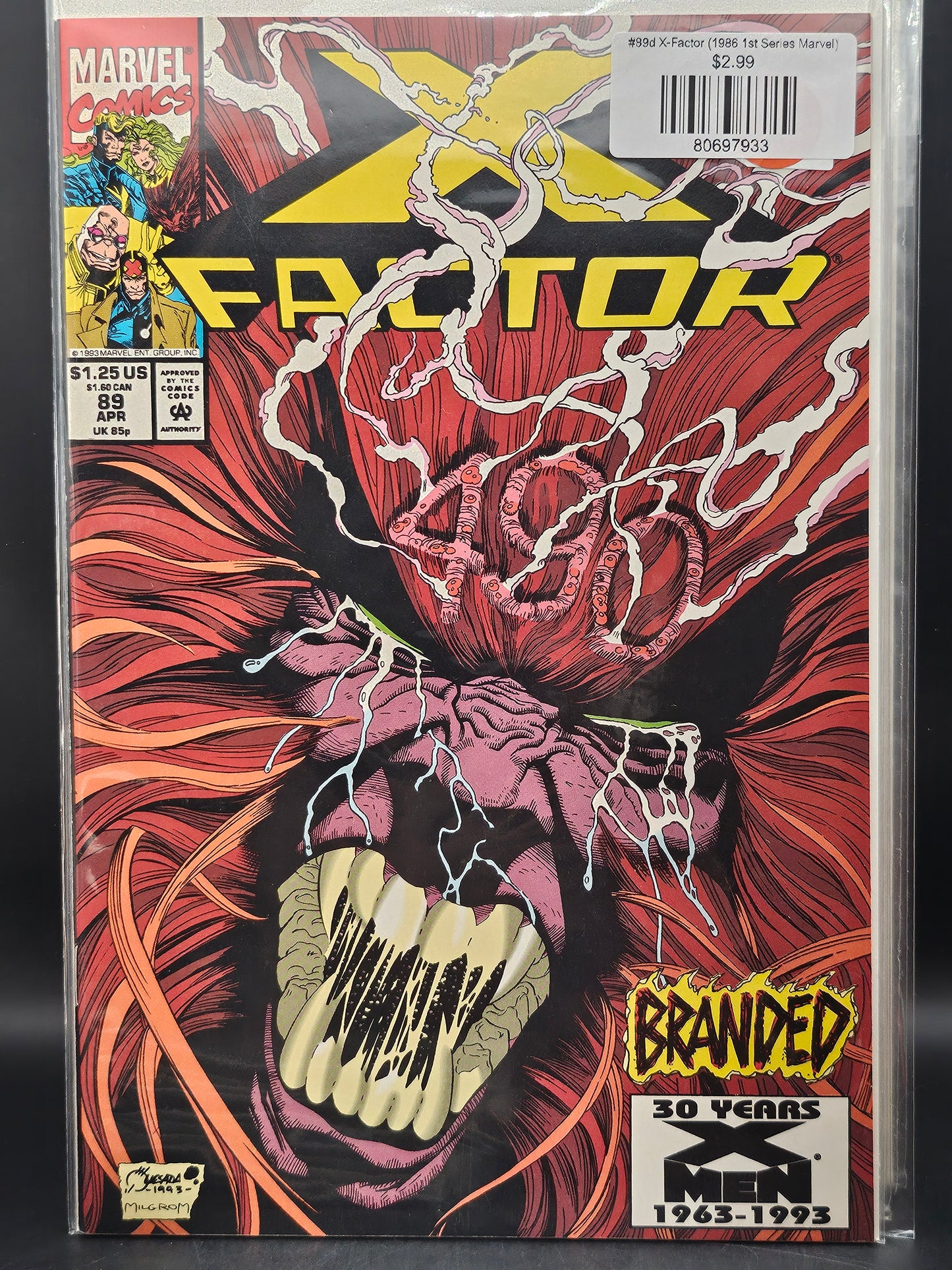 #89d X-Factor (1986 1st Series Marvel)
