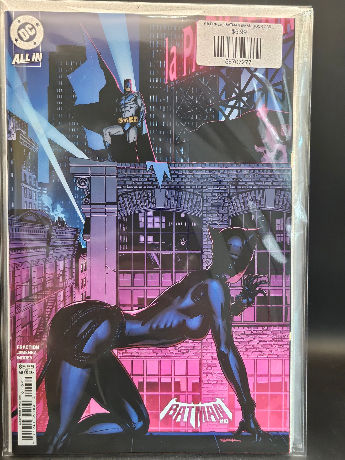 #10D (Ryan) BATMAN (RYAN SOOK CARD STOCK VAR)