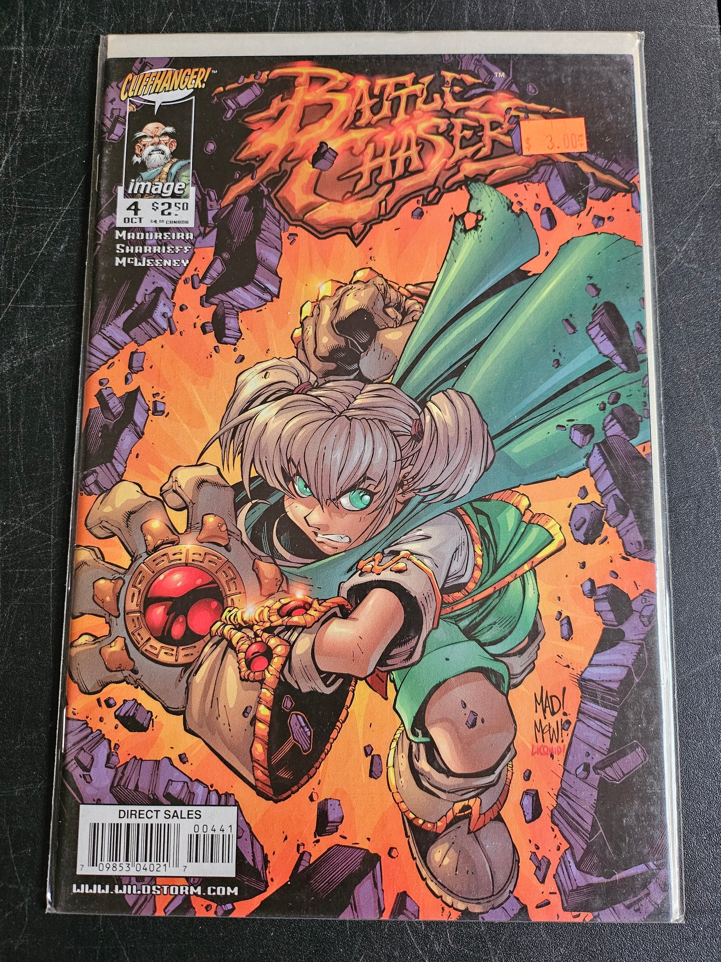 Battle Chasers – Image Comics – (1998–2001) – Volume 1 – Limited Series - #4 - Covers A, B, C, and D