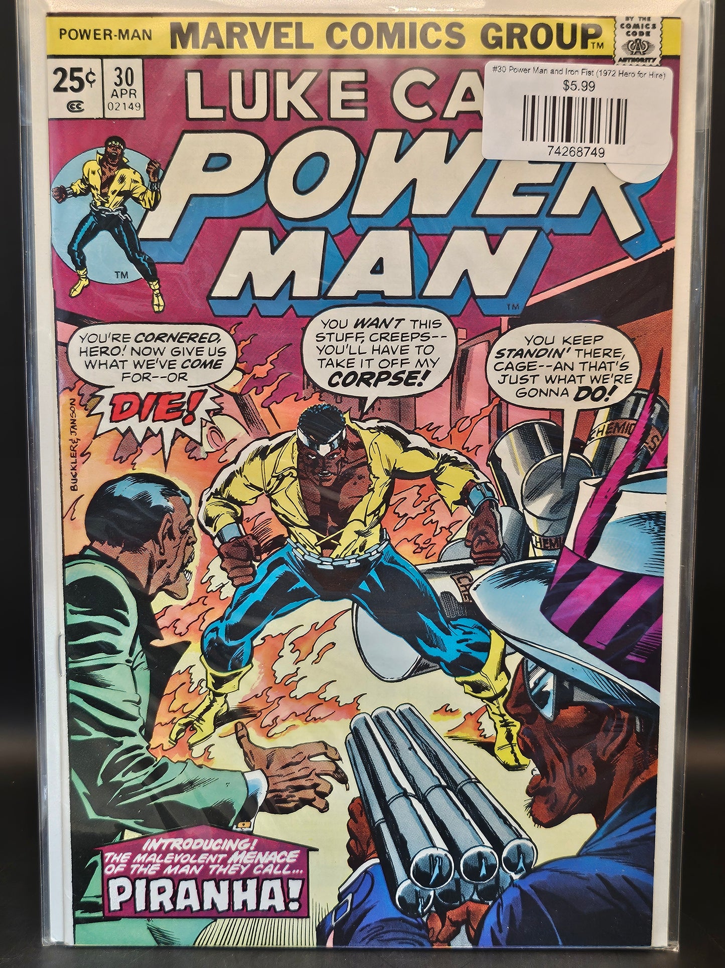 #30 Power Man and Iron Fist (1972 Hero for Hire)