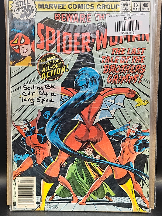 #12n Spider-Woman (1978 Marvel 1st Series)
