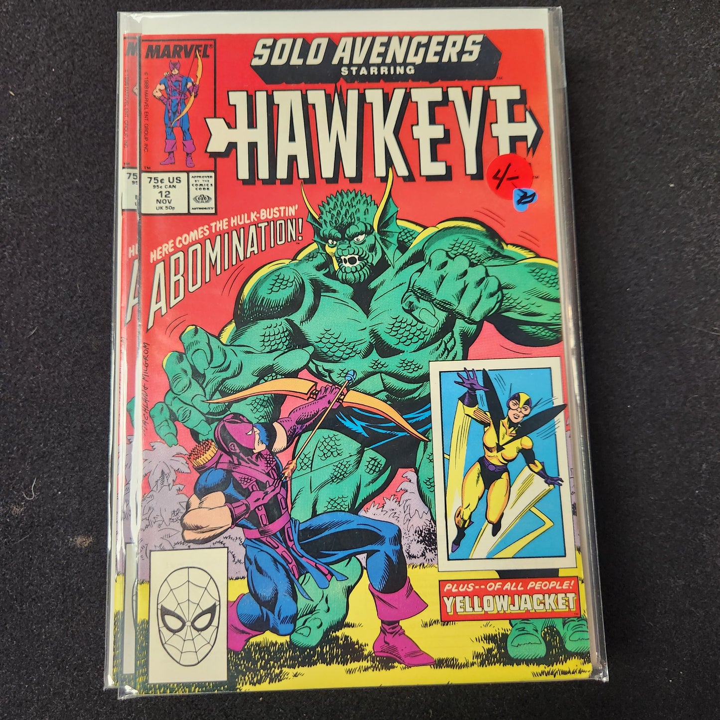Solo Avengers – Marvel Comics – (1987–1989) – Volume 1 – #12
