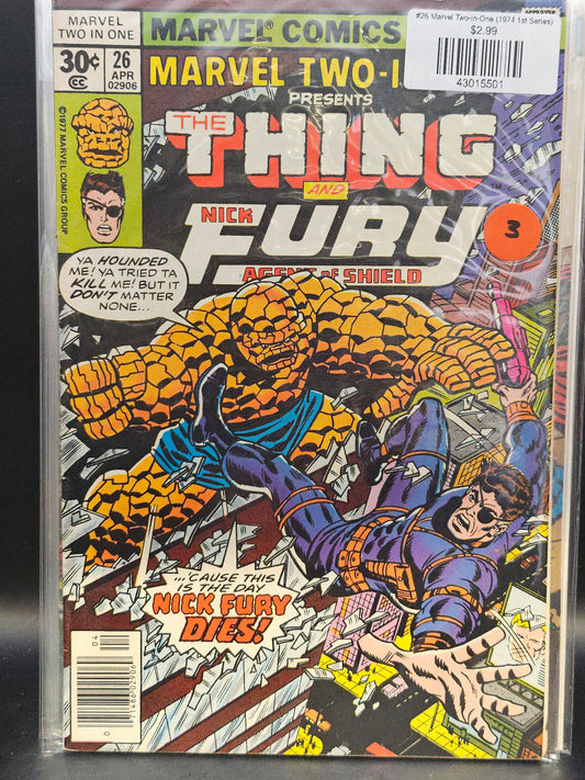 #26 Marvel Two-in-One (1974 1st Series)