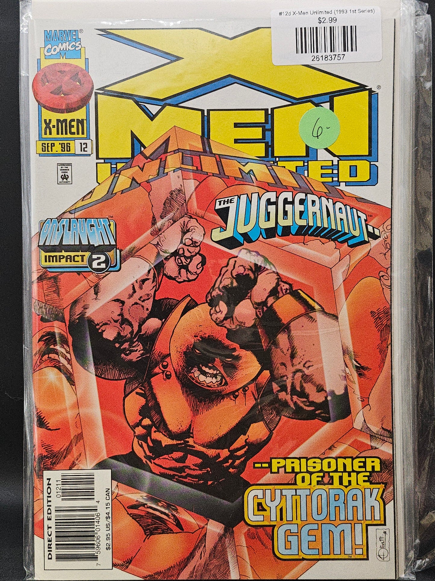 #12d X-Men Unlimited (1993 1st Series)