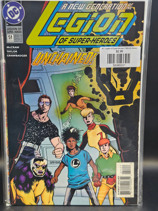 #51 Legion of Super-Heroes (1989 4th Series)