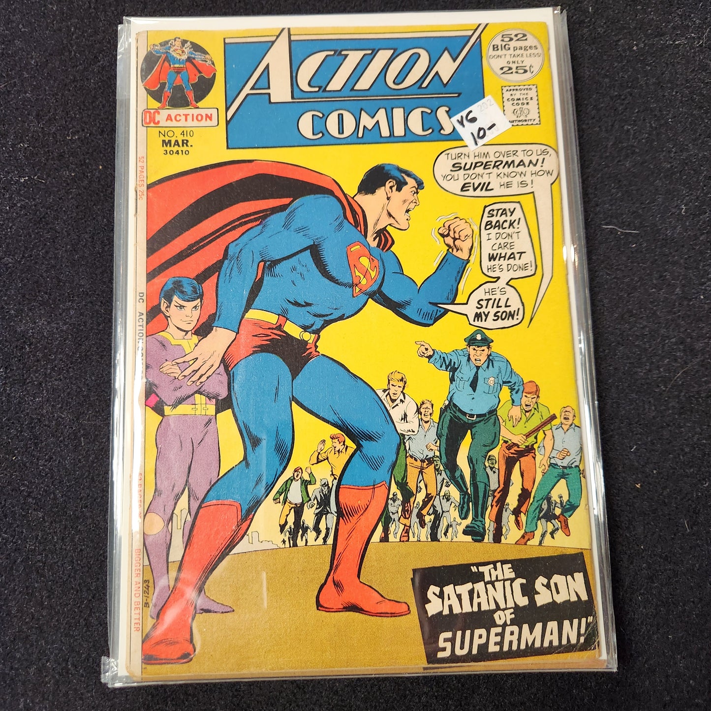 Action Comics #410 - Satanic Son of Superman (DC 1972)
