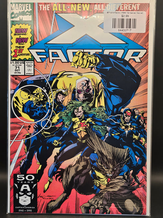 #71d X-Factor (1986 1st Series Marvel)