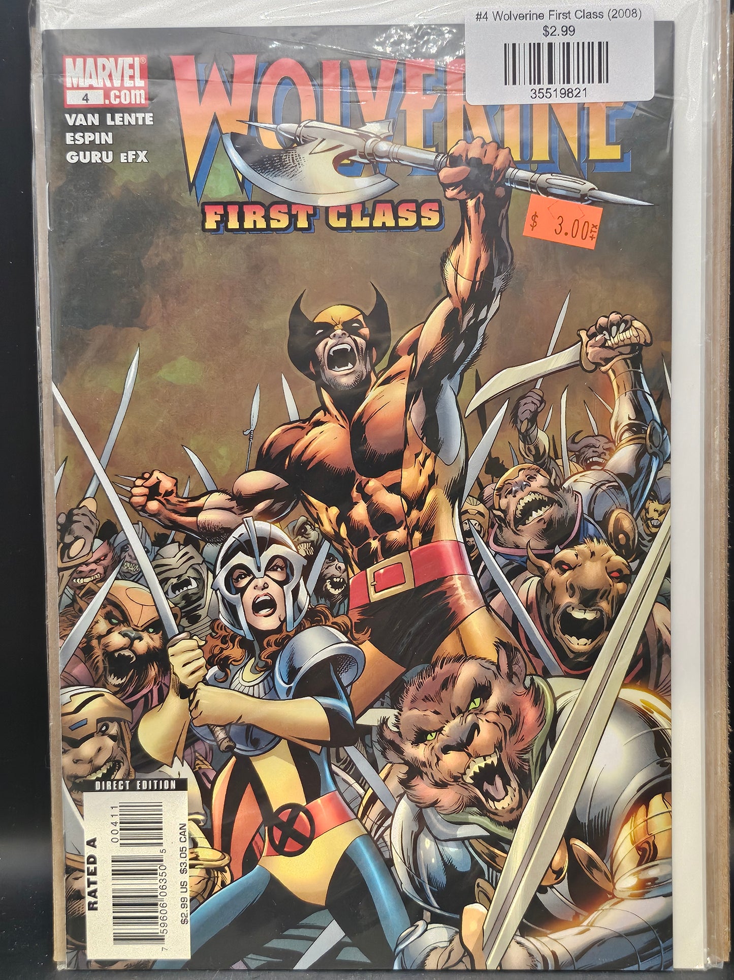 #4 Wolverine First Class (2008)