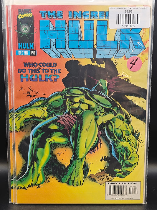 #448d Incredible Hulk (1962 Marvel 1st Series)