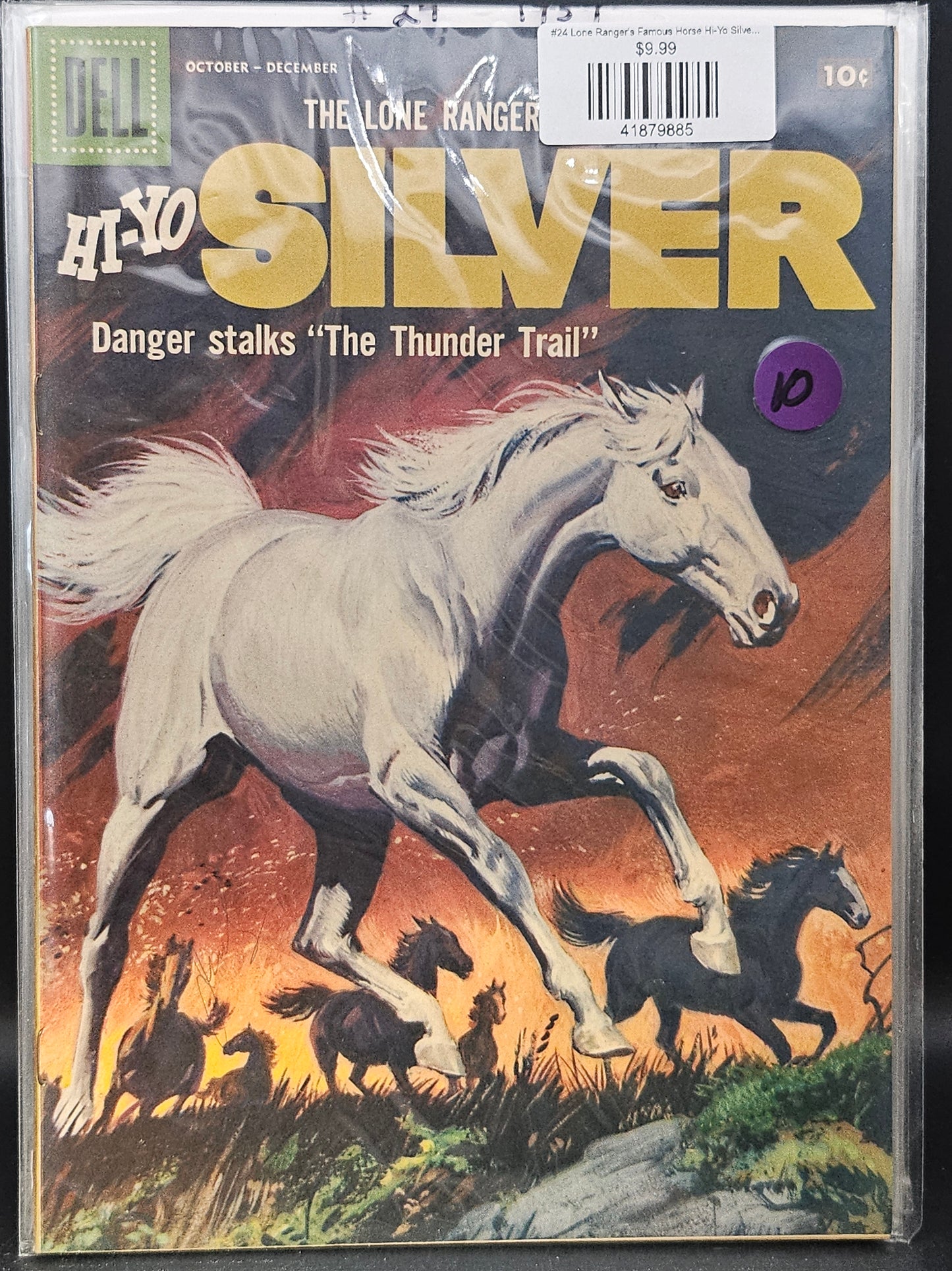 #24 Lone Ranger's Famous Horse Hi-Yo Silver (1952-1960 Dell)