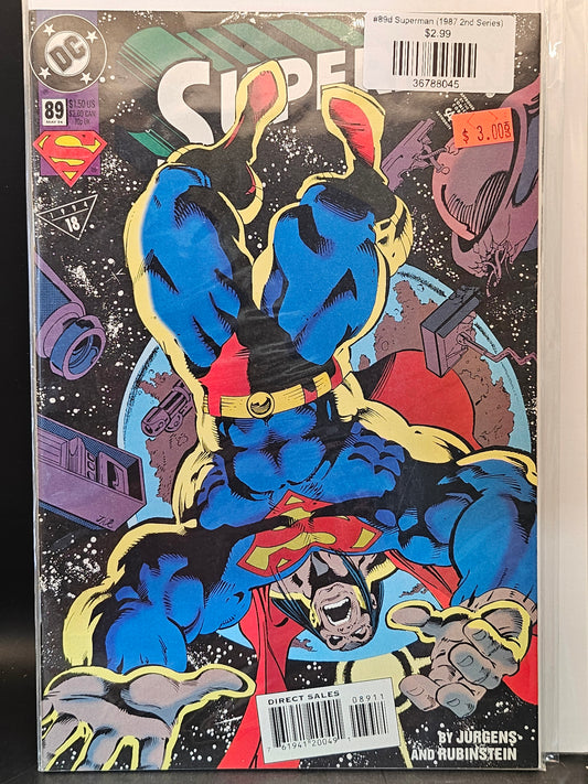 #89d Superman (1987 2nd Series)