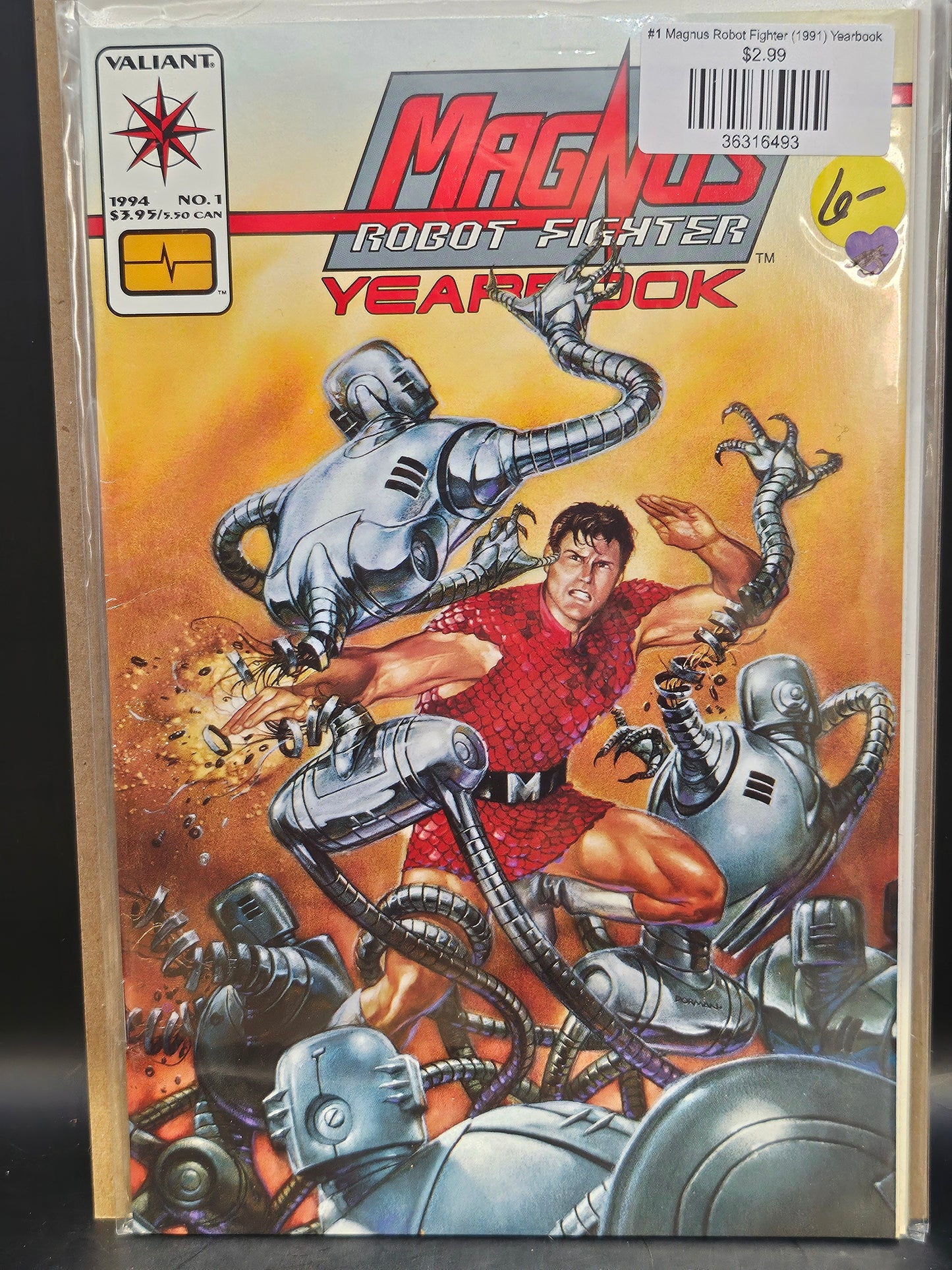 #1 Magnus Robot Fighter (1991) Yearbook