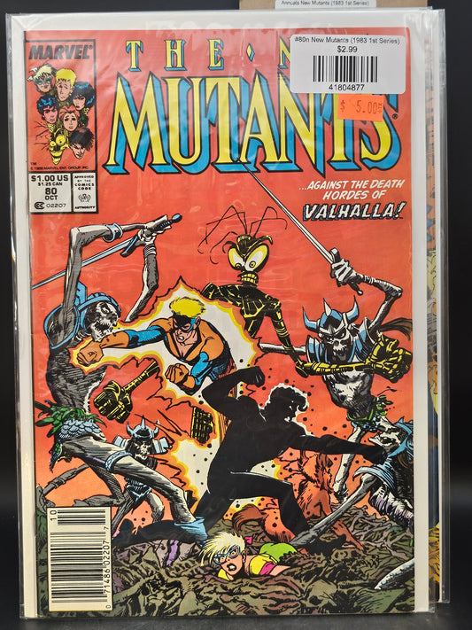 #80n New Mutants (1983 1st Series)