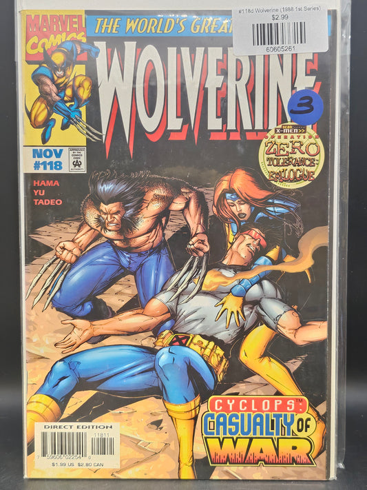 #118d Wolverine (1988 1st Series)
