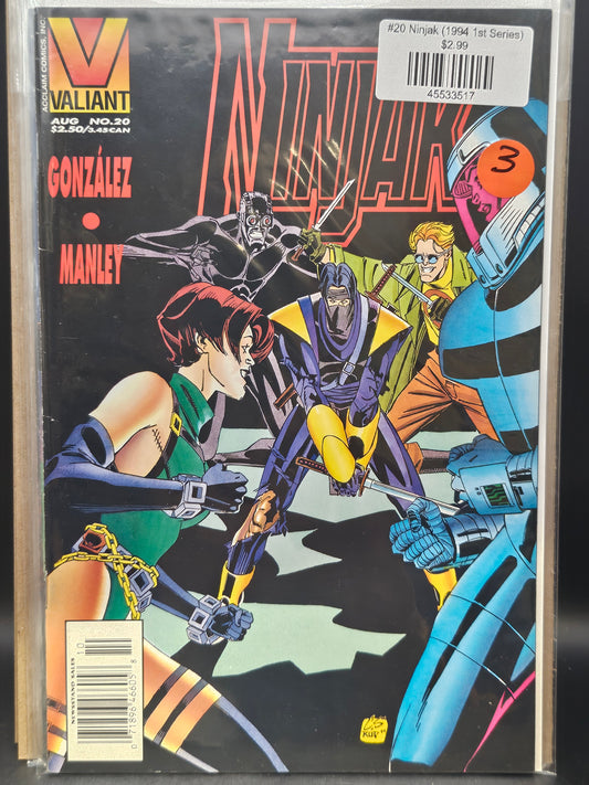 #20 Ninjak (1994 1st Series)