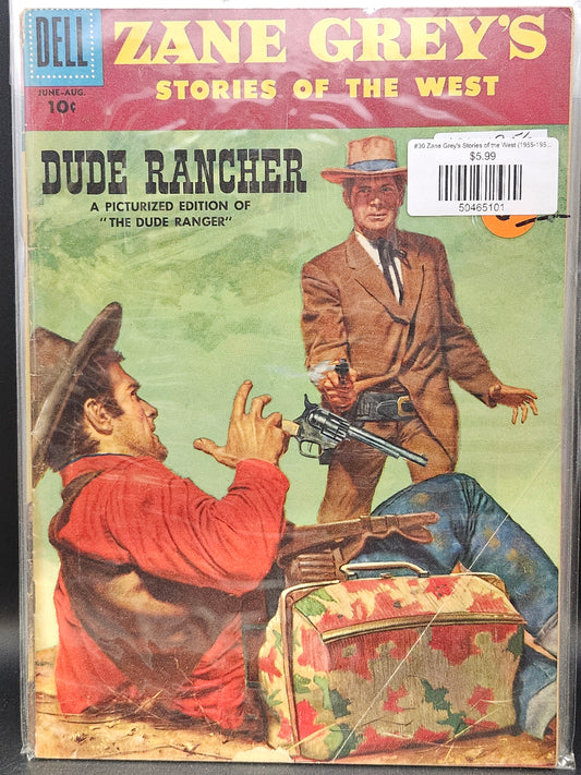 #30 Zane Grey's Stories of the West (1955-1958 Dell)