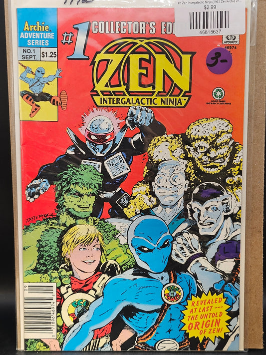 #1 Zen Intergalactic Ninja (1992 Zen/Archie 2nd Series)