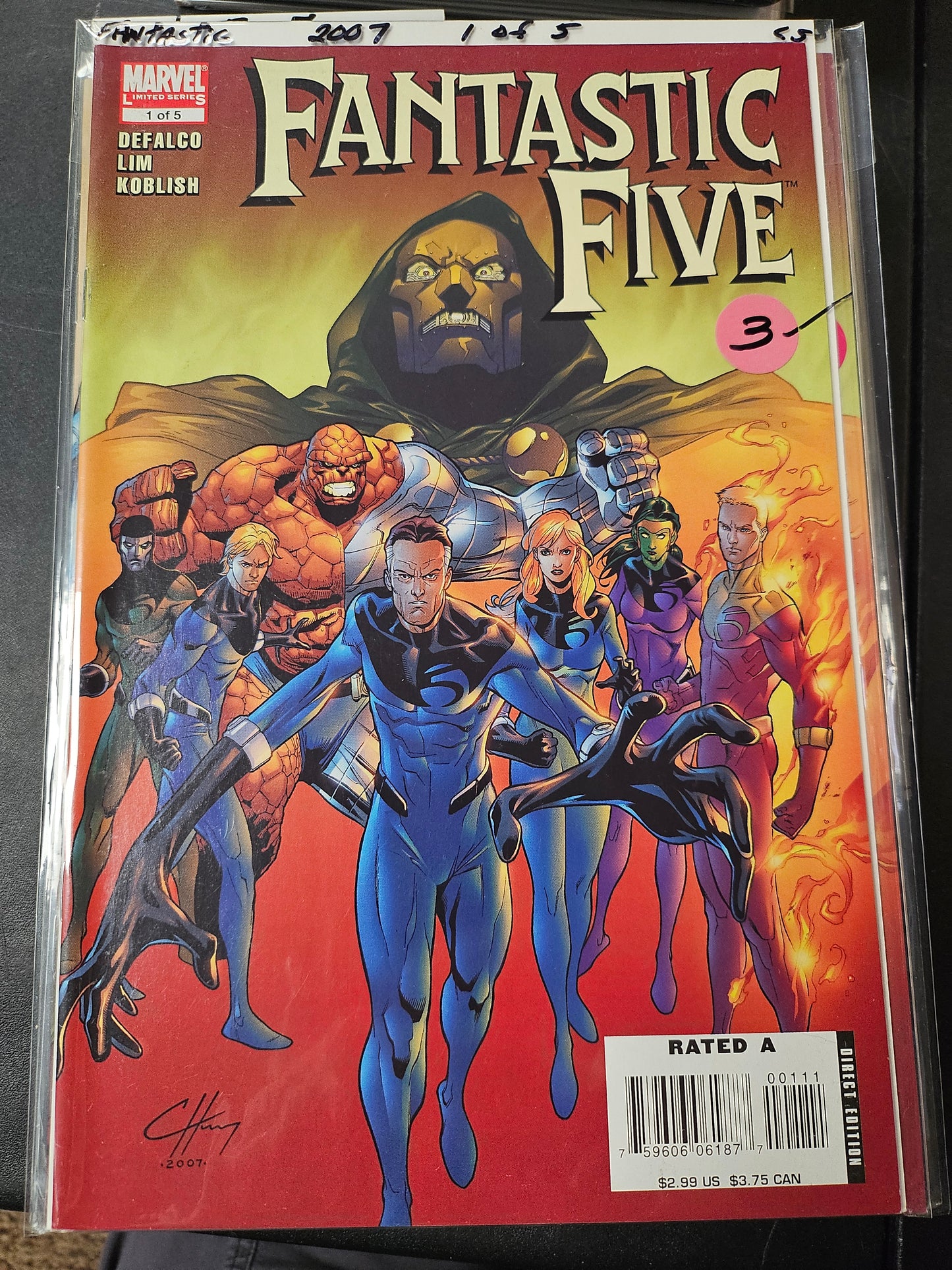 107.104 – #1 - Fantastic Five LS -1999
