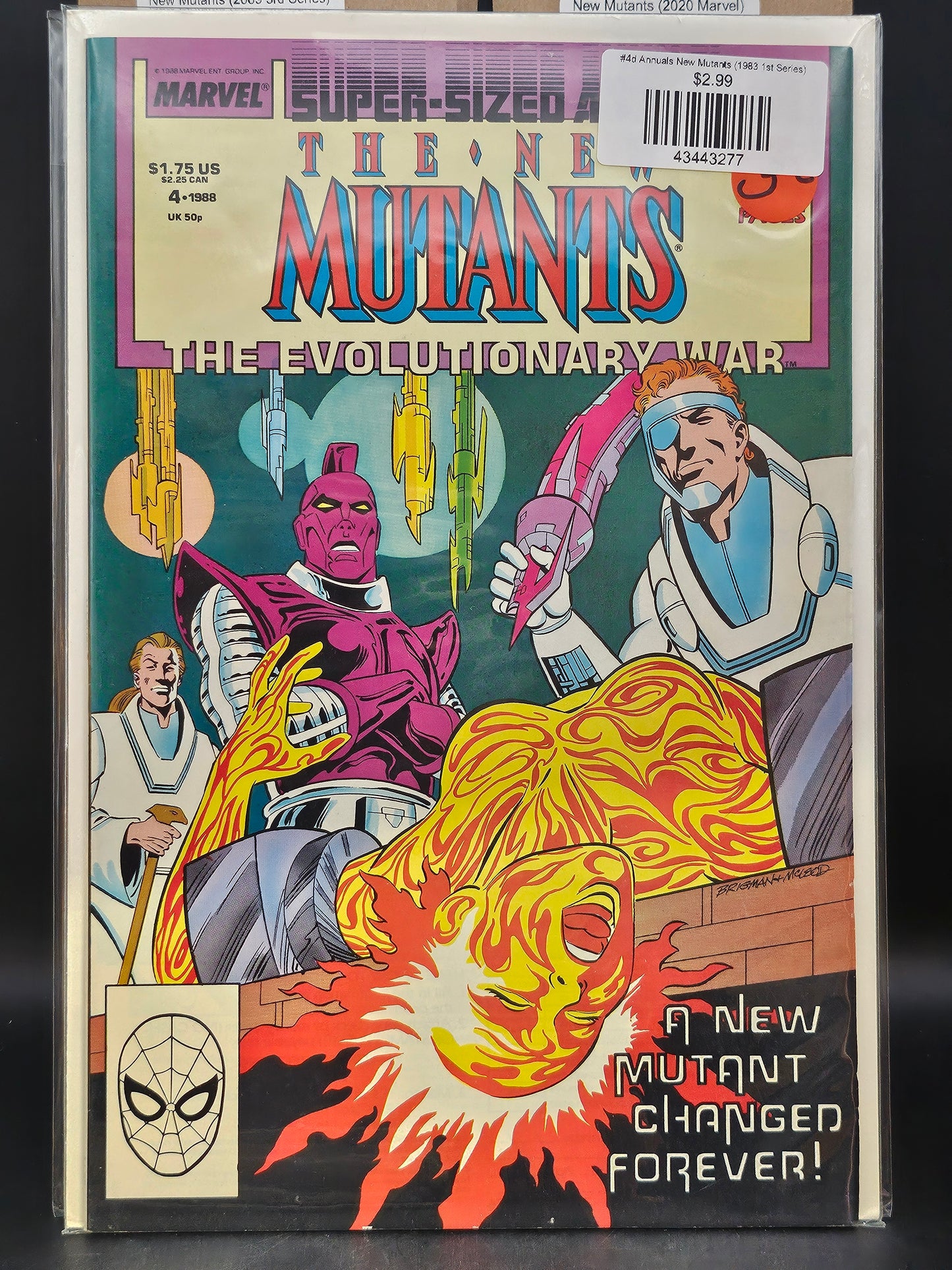 #4d Annuals New Mutants (1983 1st Series)