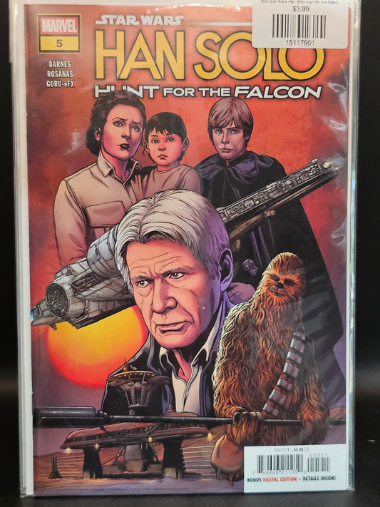 #5A Star Wars Han Solo Hunt for the Falcon (2025 Marvel)