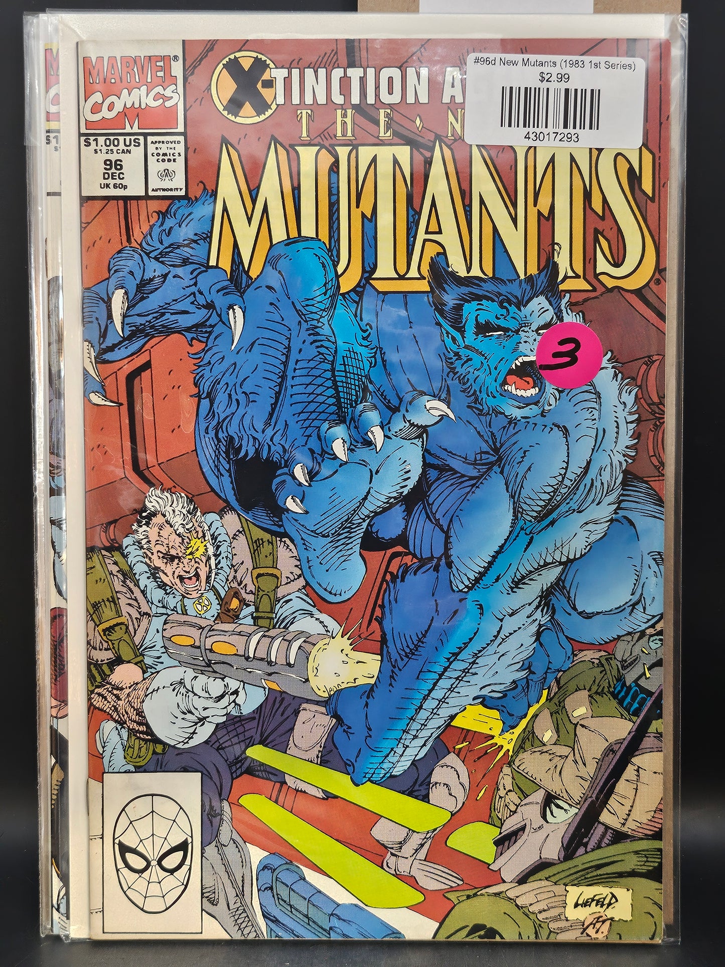 #96d New Mutants (1983 1st Series)