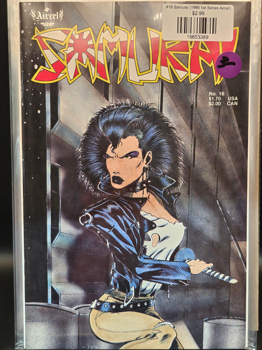 #16 Samurai (1986 1st Series Aircel)