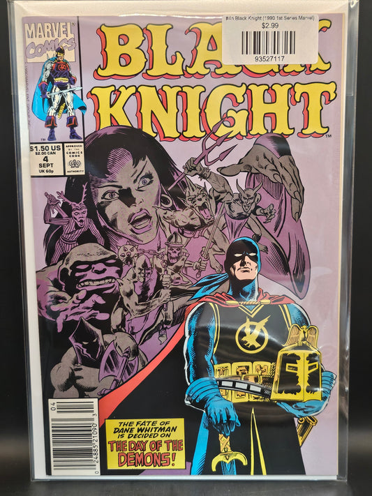 #4n Black Knight (1990 1st Series Marvel)