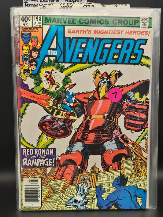 #198 Newsstand - Avengers (1963 1st Series)