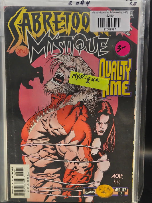 #2 Mystique and Sabretooth (1996)