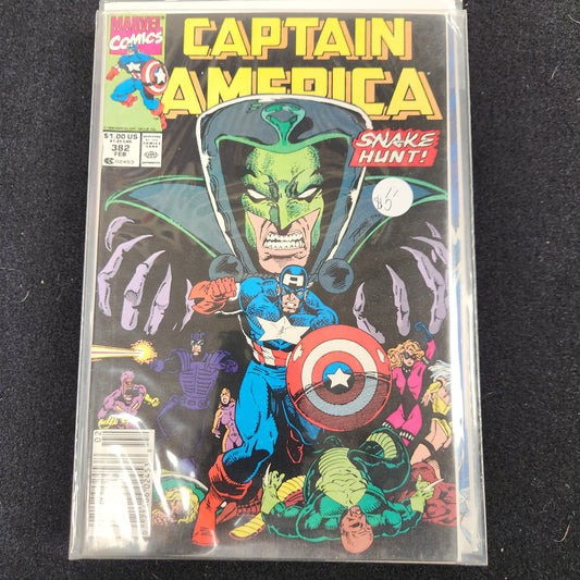 Captain America – Marvel – 1968–1996 – Volume 1 – Ongoing Series – #382
