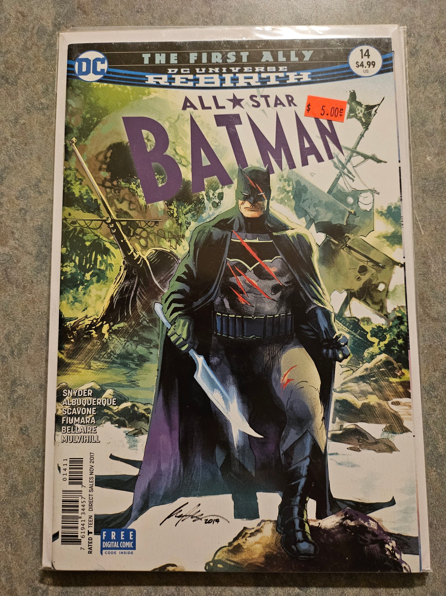 All Star Batman – DC Comics – (2016–2017) – Volume 1 – Limited Series – #14 - Cover A