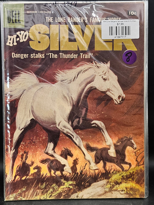 #24 Lone Ranger's Famous Horse Hi-Yo Silver (1952-1960 Dell)
