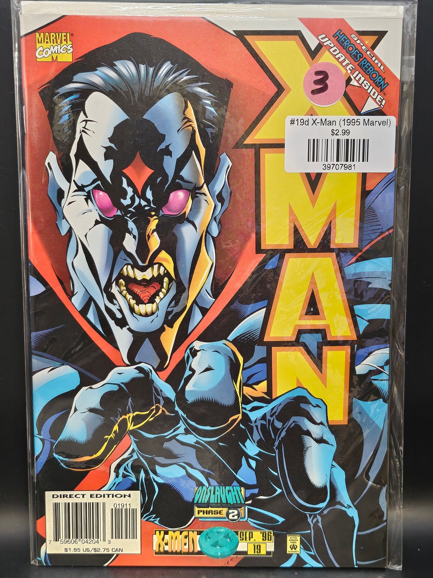 #19d X-Man (1995 Marvel)