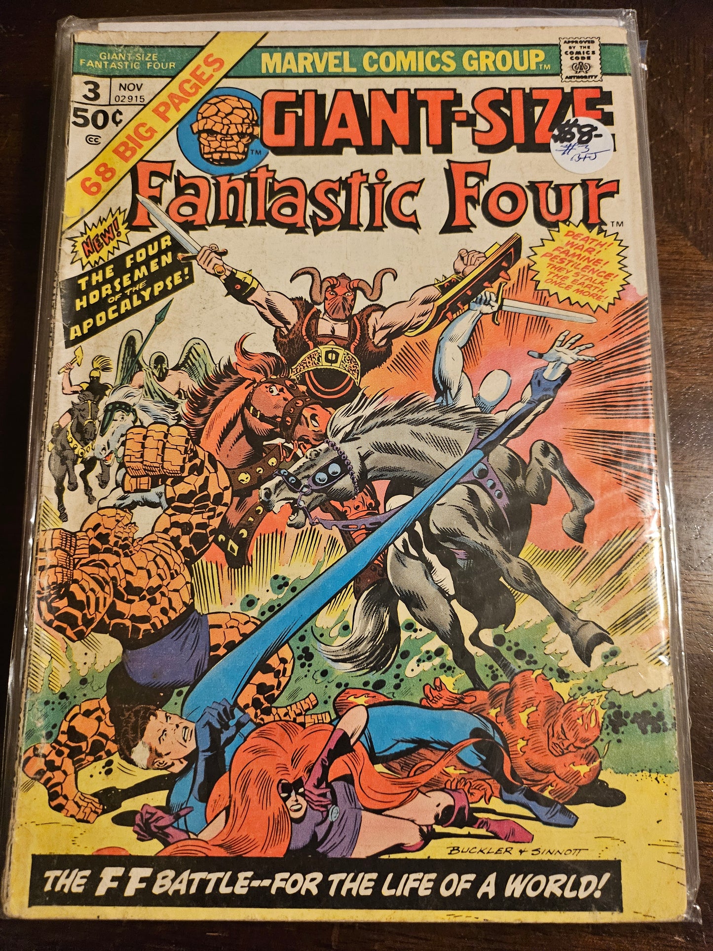 107.101 – Fantastic Four - #3 -1961-95