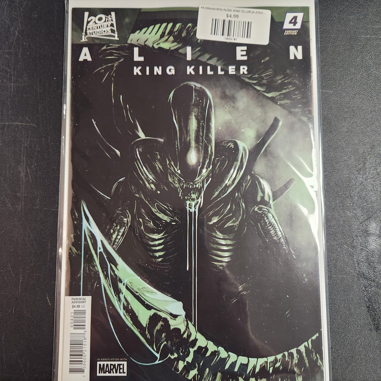 #4 (Alessandro) ALIEN: KING KILLER (ALESSANDRO CAPPUCCIO VARIANT)
