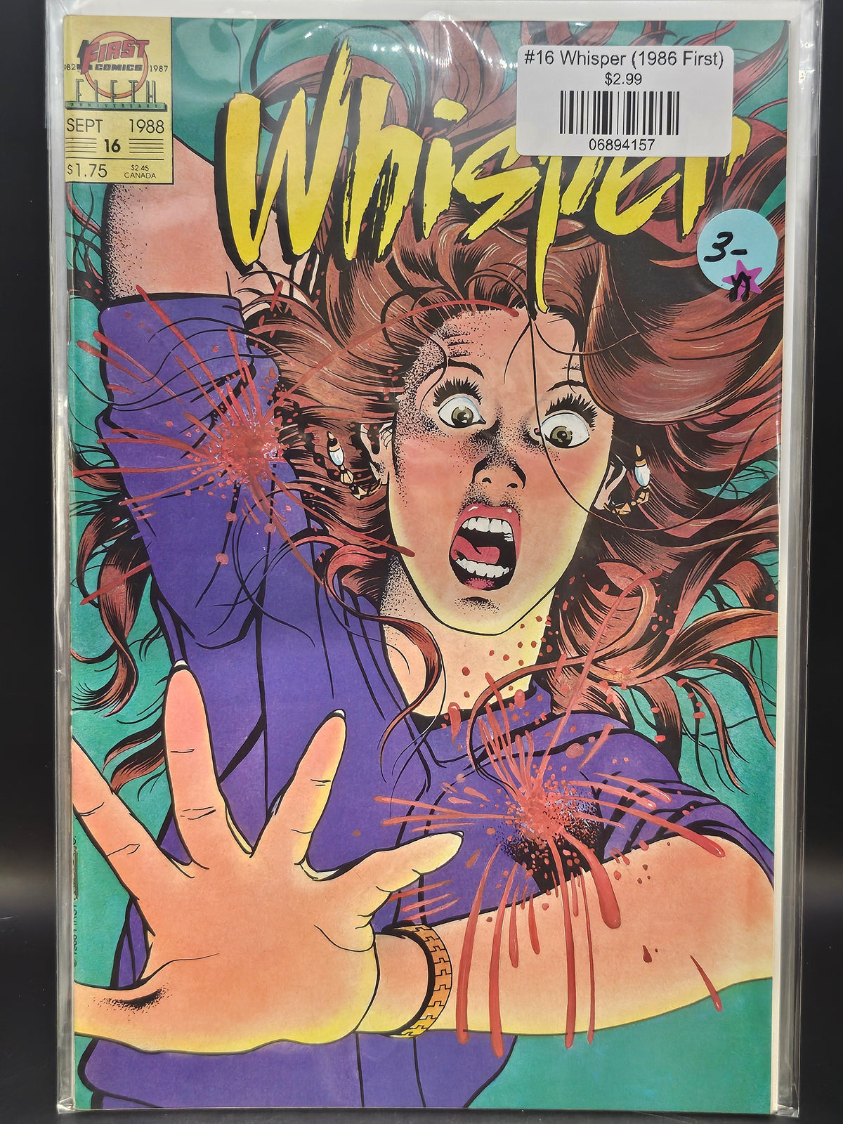 #16 Whisper (1986 First)