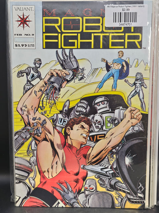 #9 Magnus Robot Fighter (1991 Valiant)