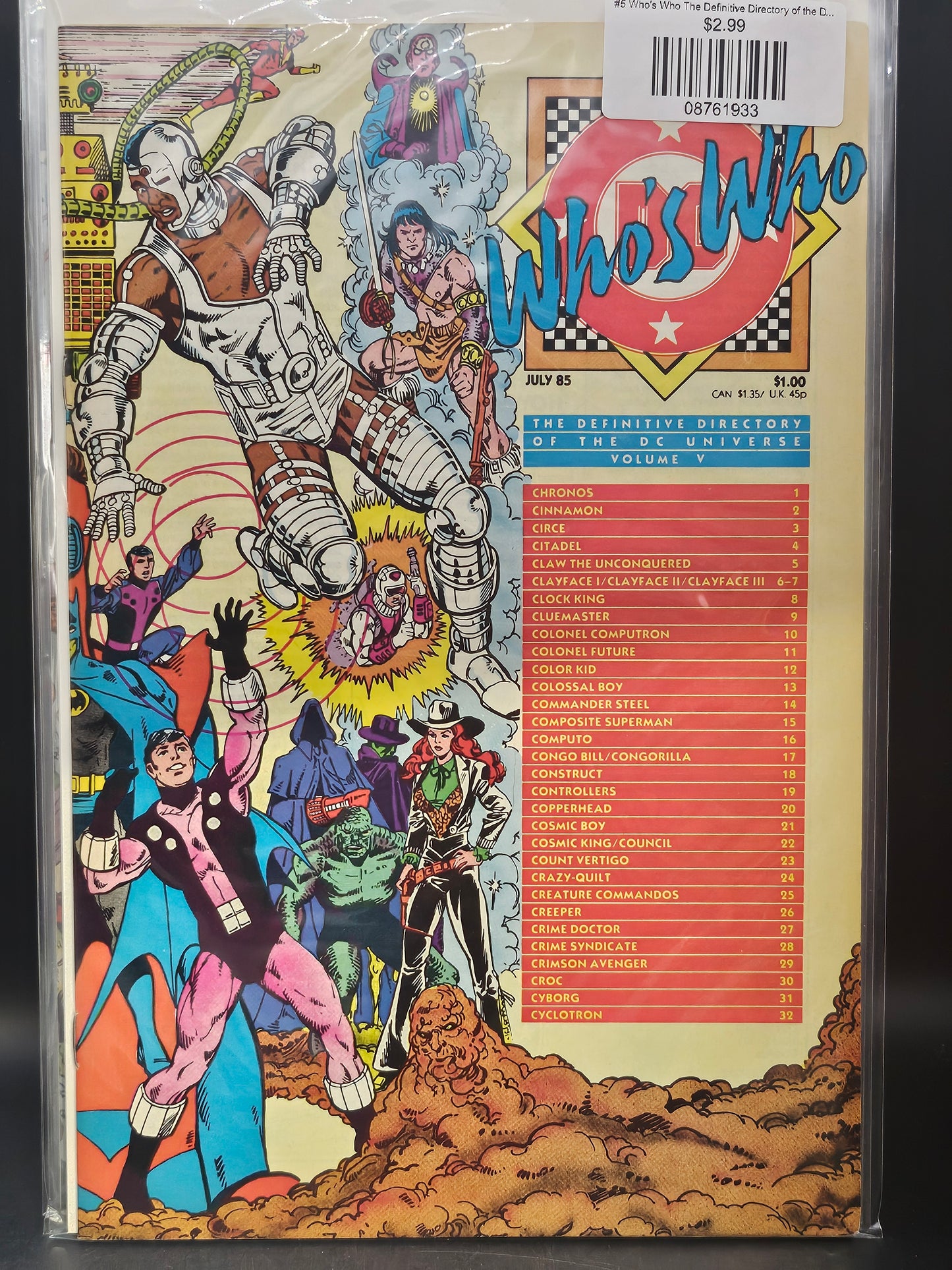 #5 Who's Who The Definitive Directory of the DC Universe (1985)