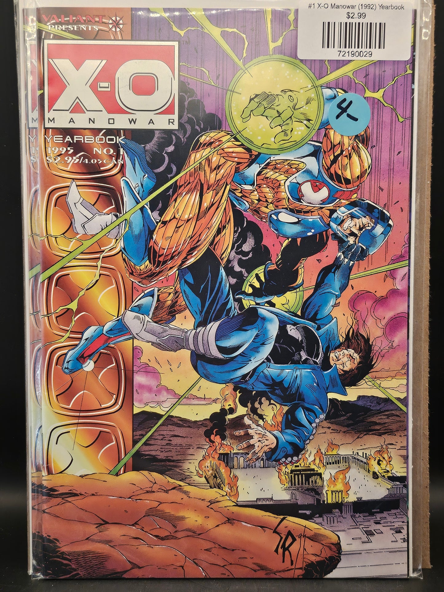 #1 X-O Manowar (1992) Yearbook