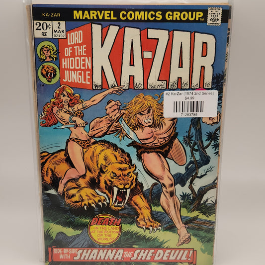 #2 Ka-Zar (1974 2nd Series)