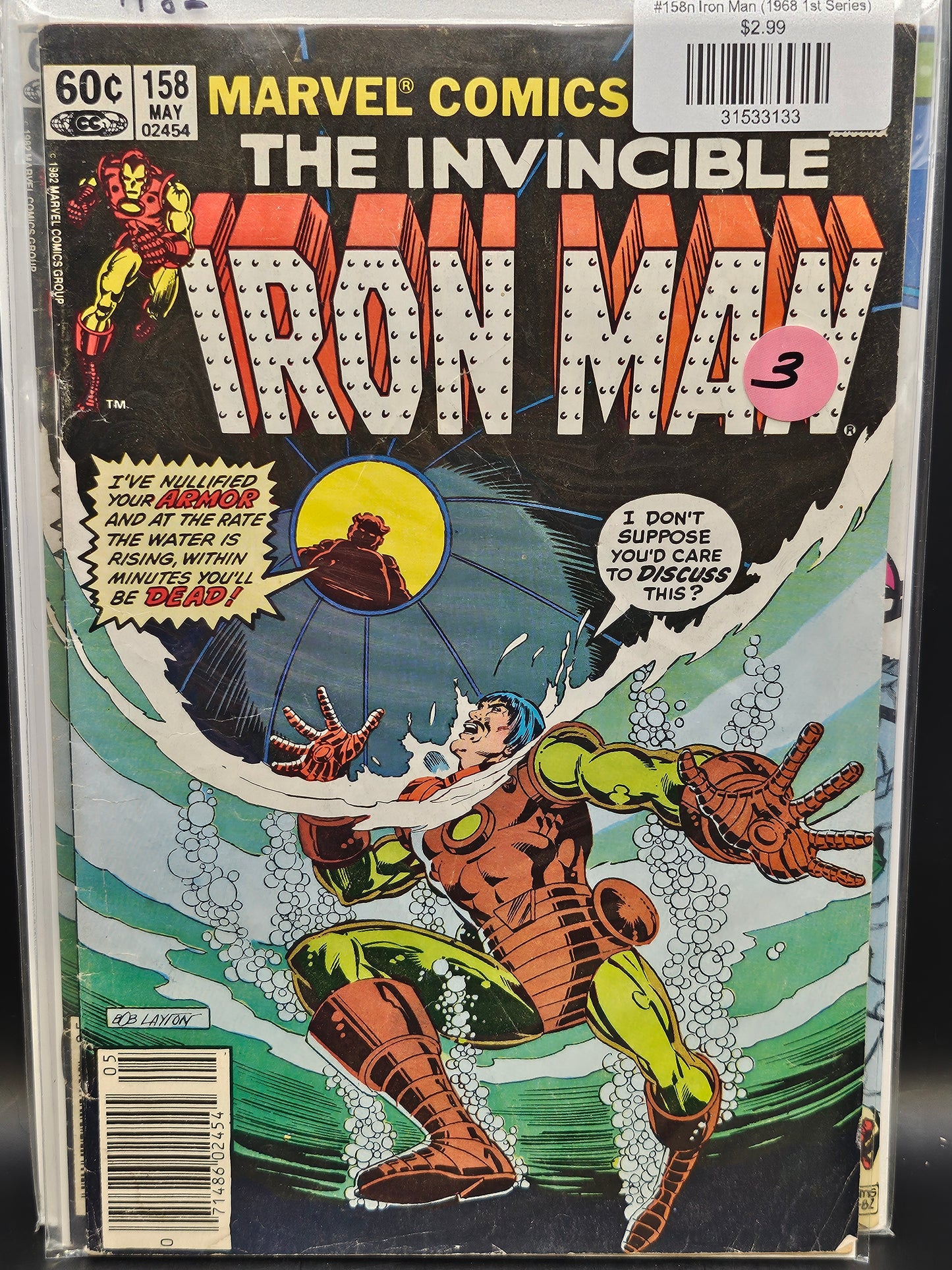 #158n Iron Man (1968 1st Series)