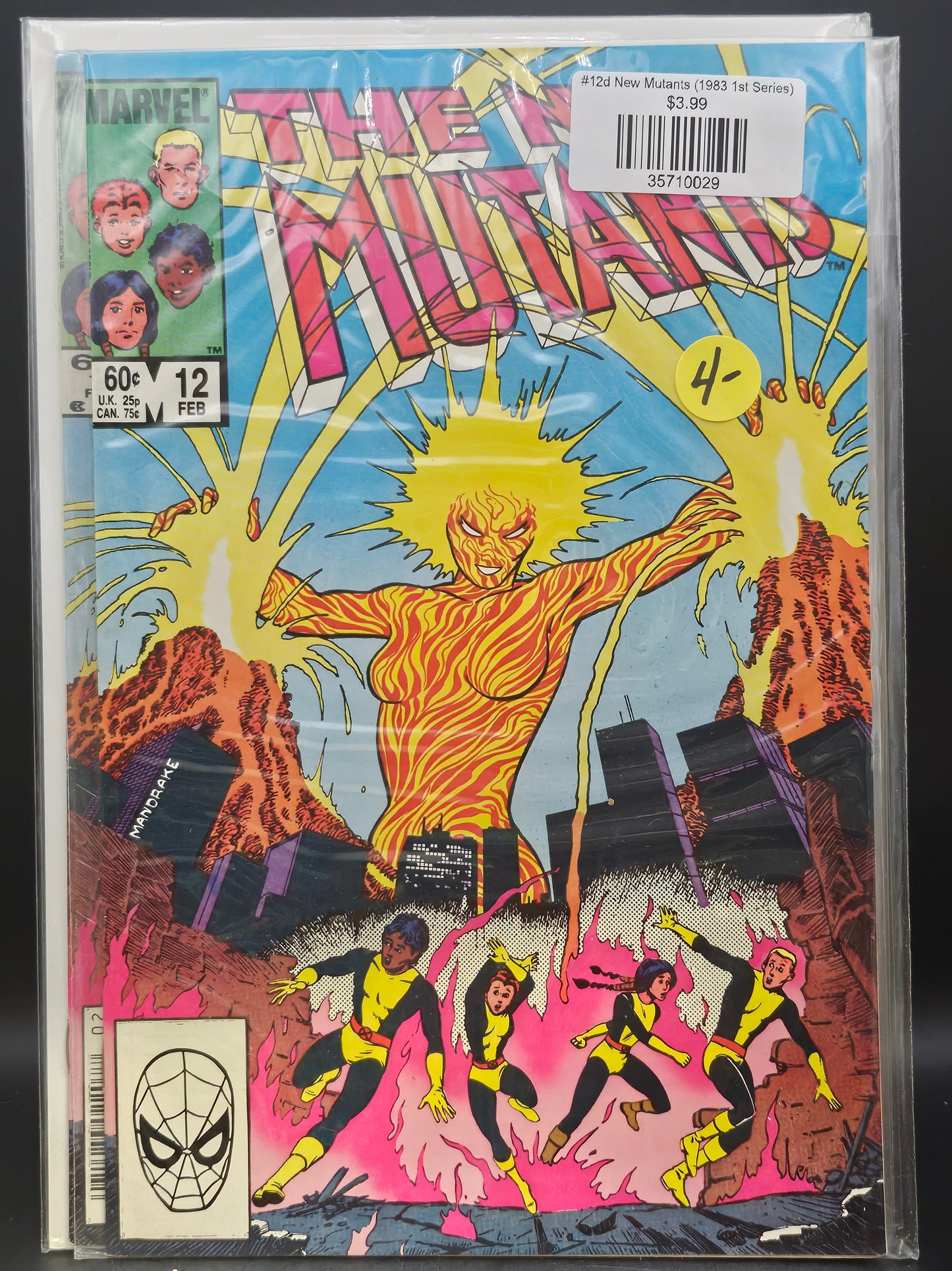 #12d New Mutants (1983 1st Series)