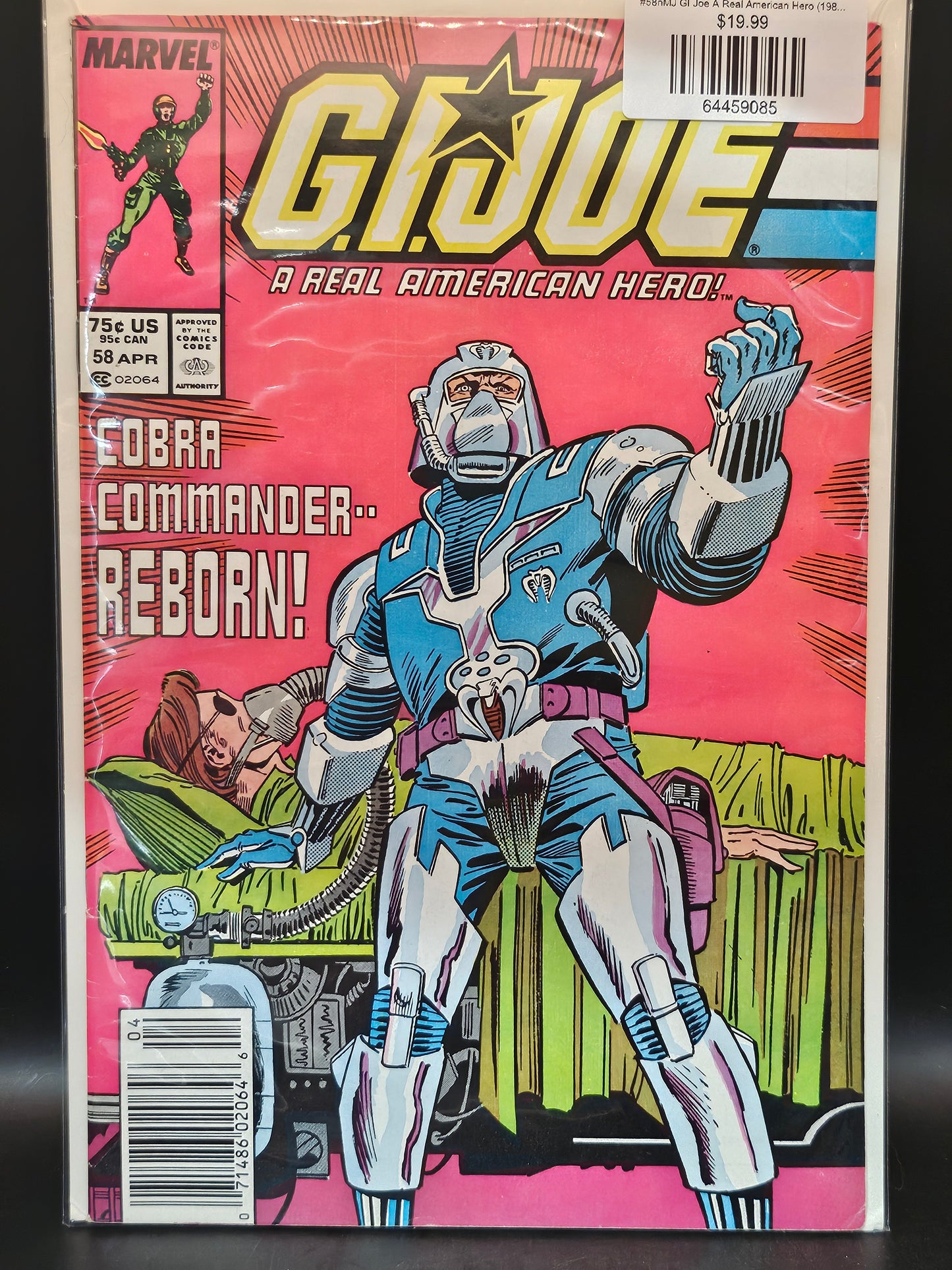 #58nMJ GI Joe A Real American Hero (1982 Marvel)